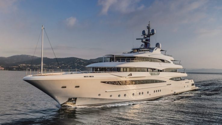 CLOUD 9 AT THE MONACO YACHT SHOW
