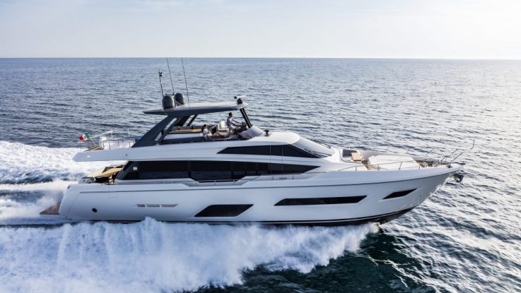 FERRETTI YACHTS 780: PROTAGONIST IN CANNES